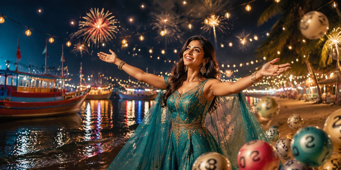 সেন্ট মার্টিন সৈকতে লটারির দৃশ্য